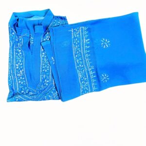 Home female chickan kurti set 375